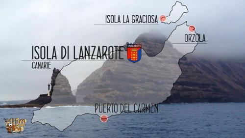 vacanze alle Canarie, isola di Lanzarote con la Gudoterror (isola della Graciosa)